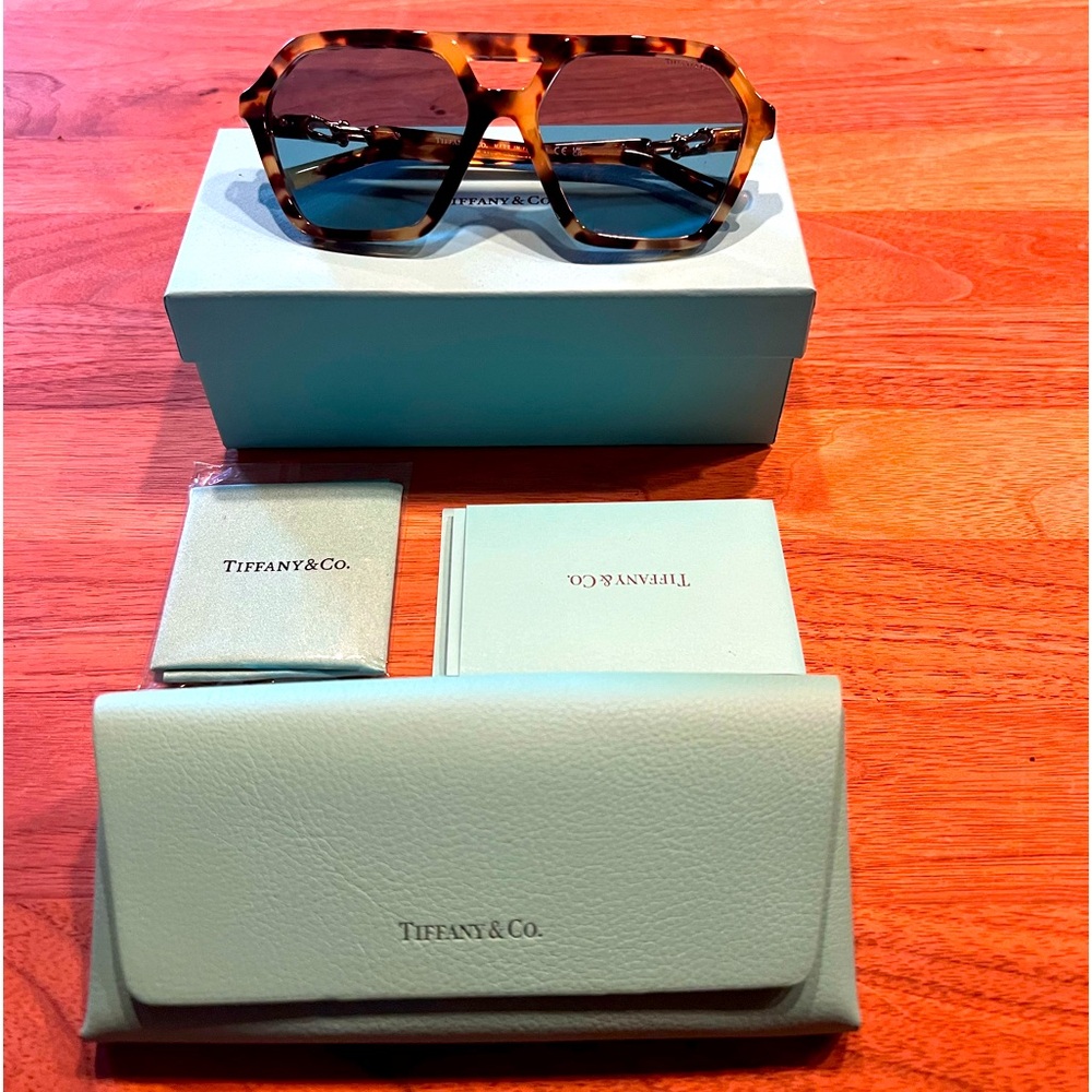 Tiffany sunglasses. Perfect condition. Worn once